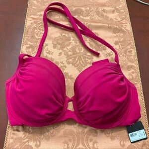 Victoria's Secret Fuchsia Halter Bra